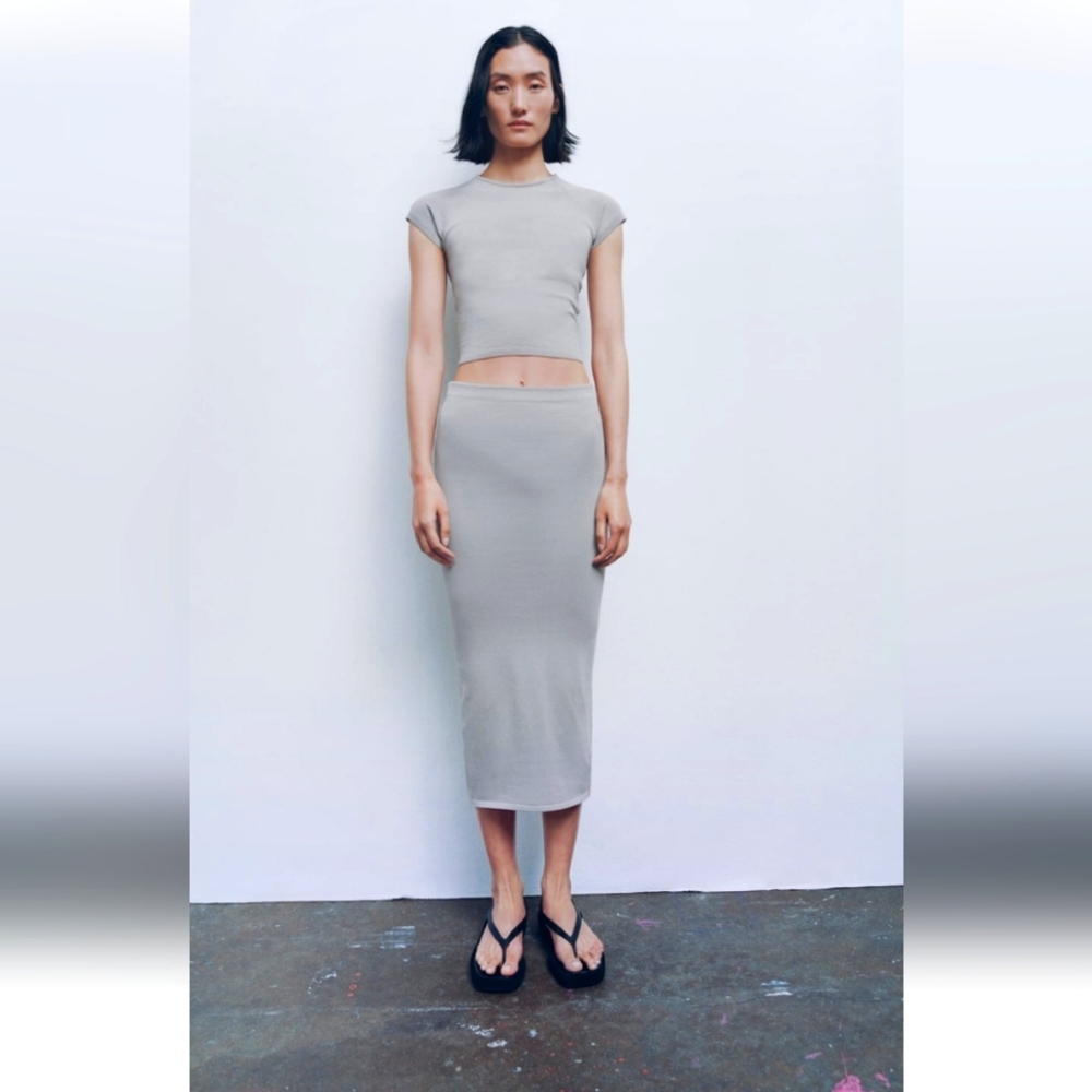 NWT - Knit Top and Skirt set